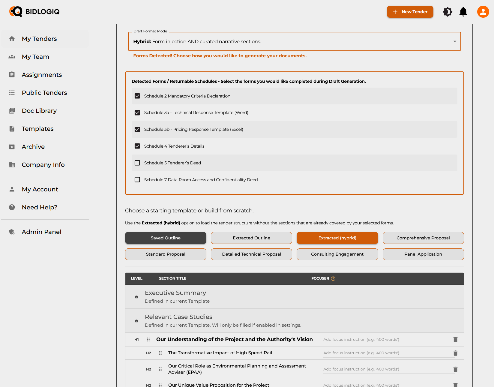 Form Filling AI Feature
