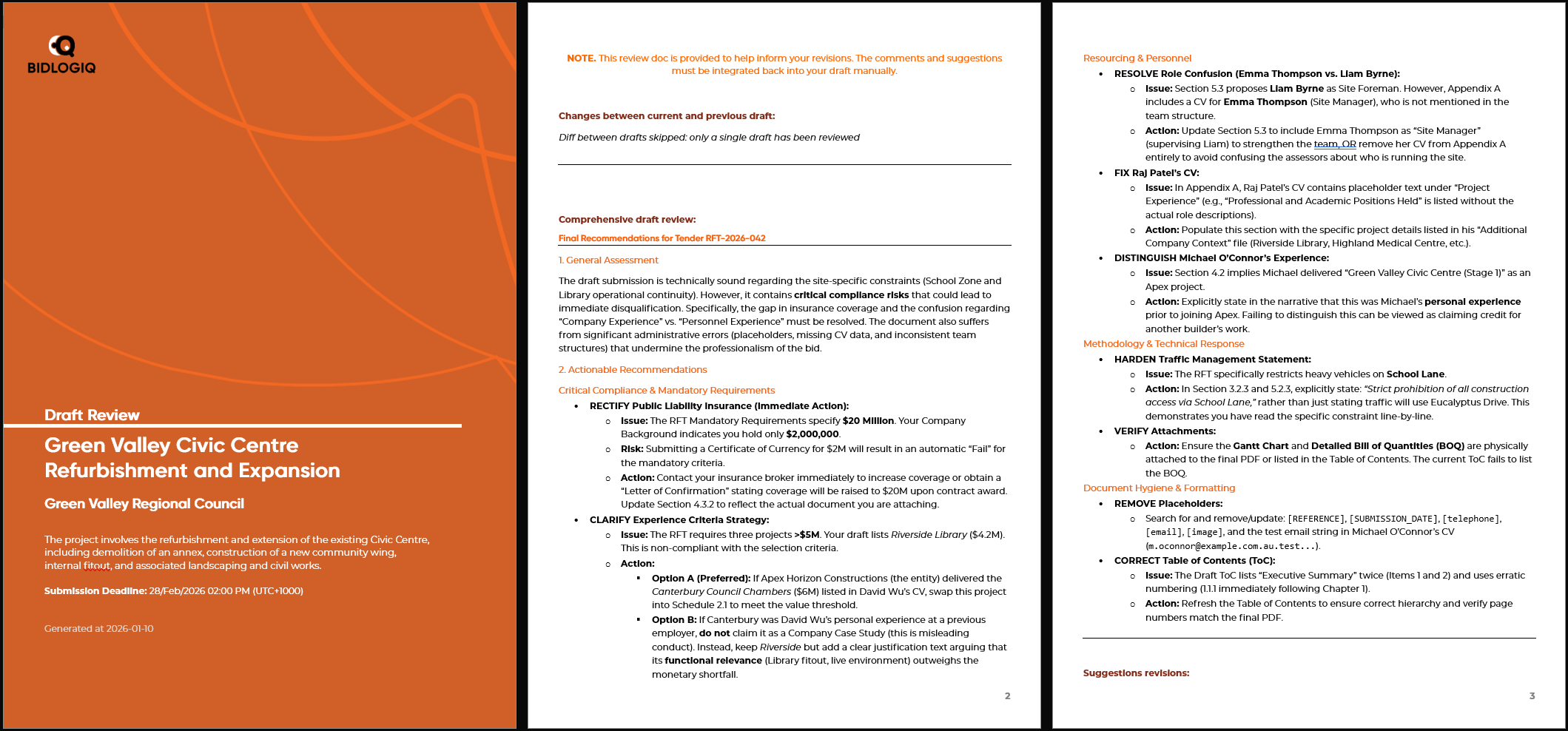 Review and Iteration